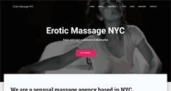 Desktop Screenshot of eroticmassagenyc.com